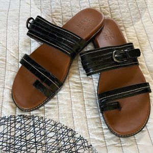 Naturalizer Black Sandal Sz 8